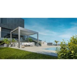 Pergola in Metallo Biohort 3.5x3.5 m