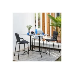 Piede Centrale per Tavolo HORIZON 115 x 69 cm LaFuma LFM9046 Nero