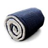 Plaid Throw Nora 150 x 200 cm Colore Dark Blue