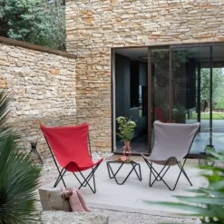 Poltrona pieghevole MAXI POP UP LaFuma LFM5358 Grès/noir