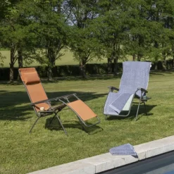 Poltrona Reclinabile Sdraio R CLIP LaFuma LFM4020 Clémentine/Titane