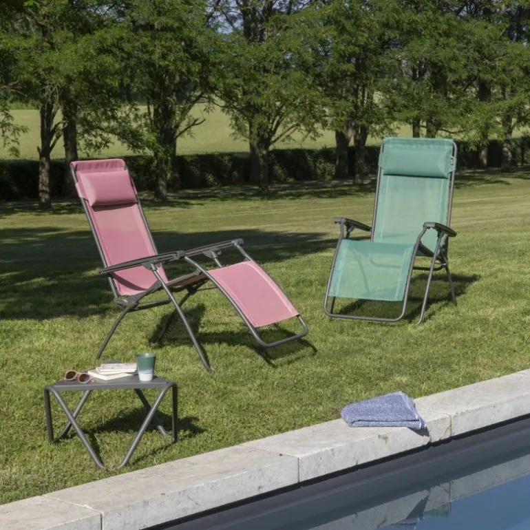 Poltrona Reclinabile Sdraio R CLIP LaFuma LFM4020 Cerisier/Titane