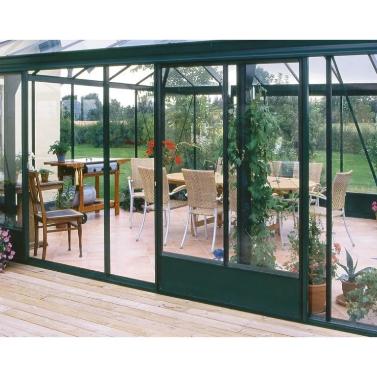 Porta scorrevole Doppia per Serra Professionale