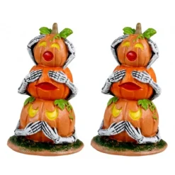 Pumpkin Snowmen Set Of 2 Cod. 34073