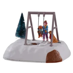 Puppy Gets A Swing Ride B/O 4.5V Cod. 14836