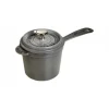 Sauce Pan Rotonda 18 cm Grigio Graphite in Ghisa