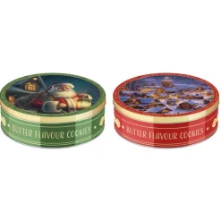 Scatola di Biscotti in Latta 340 Gr. Pezzo Singolo