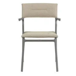 Sedia Impilabile con Braccioli ORON LaFuma LFM5273 Moka