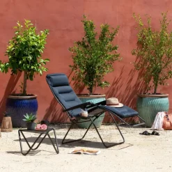 Sedia Poltrona Reclinabile Sdraio RSX CLIP XL AirComfort LaFuma LFM2059 Acier