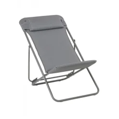 Sedia Sdraio MAXI TRANSAT PLUS BeComfort LaFuma LFM5175 Silver