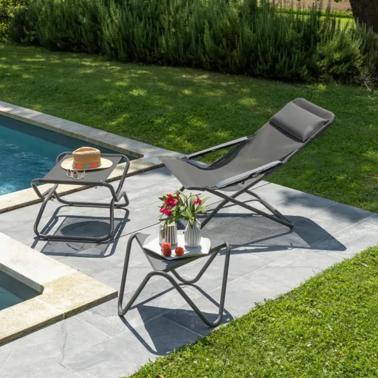 Sedia Sdraio TRANSABED LaFuma LFM2863 Graphite