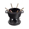Set Fonduta Gourmet 18 cm Nero in Ghisa