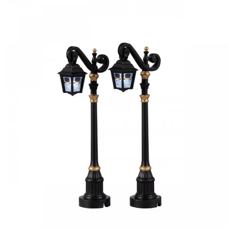 Skeleton Deco Lamp Set of 2 B/O 4.5V Cod. 24987