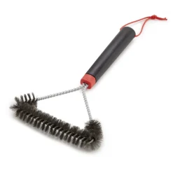 Spazzola a T Piccola con setole in Acciaio Weber 30 cm Cod. 6277
