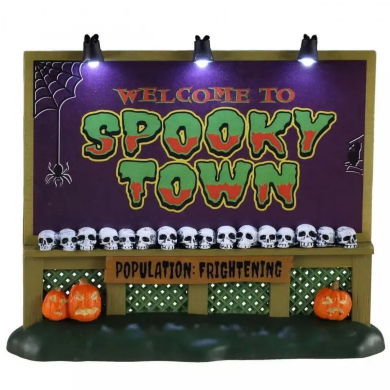 Spookytown Sign B/O 4.5V Cod. 04710