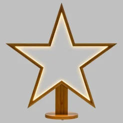 Stella con Base H55cm LED BIANCO CALDO