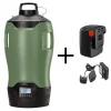 Stocker Geyser Nebulizzatore E-25 MI 21V Verde + 1 Batteria 2.6 Ah 21 V + Caricabatterie doppio 21 V