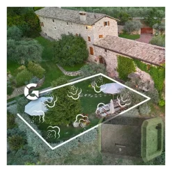 Stocker KIT per Geyser Pro per Giardino da 150 a 200 m