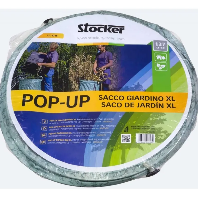 Stocker POP UP Sacco giardino XL Ø50 x 70 cm PVC interno