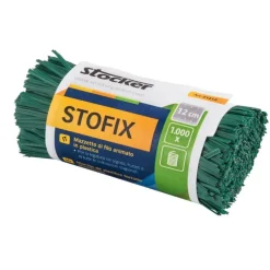 Stocker Stofix filo animato in plastica 25 cm - 1000 pz