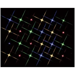Super Bright 24 Multi Color Light String B/O 4.5V Cod. 84382