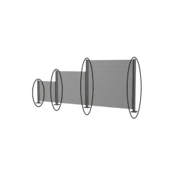 Supporti da Murare per Frangivista in Metallo Biohort