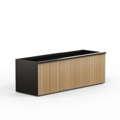 Supporto Magnetico Herstera per Luci colore Antracite per Fioriere DECO 150x7x3cm