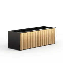 Supporto Magnetico Herstera per Luci colore Antracite per Fioriere DECO 150x7x3cm