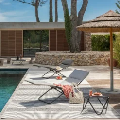 Tavolo Basso COCOON ALLURE 96 x 102 cm LaFuma LFM2717 Fusain