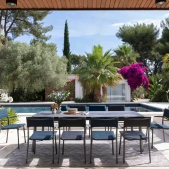 Tavolo da giardino allungabile ORON 170/205x100 cm LaFuma LFM5322 Fusain/Titane