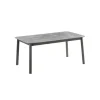 Tavolo da giardino allungabile ORON 170/205x100 cm LaFuma LFM5321 Ciment/Titane