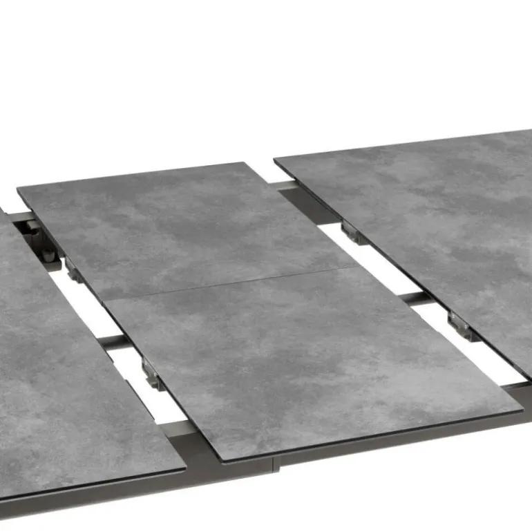 Tavolo da giardino allungabile ORON 170/205x100 cm LaFuma LFM5321 Ciment/Titane