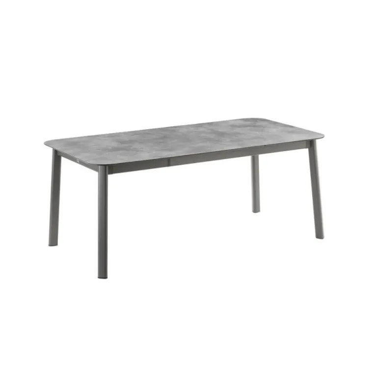 Tavolo da giardino allungabile ORON 170/205x100 cm LaFuma LFM5322 Ciment/Titane