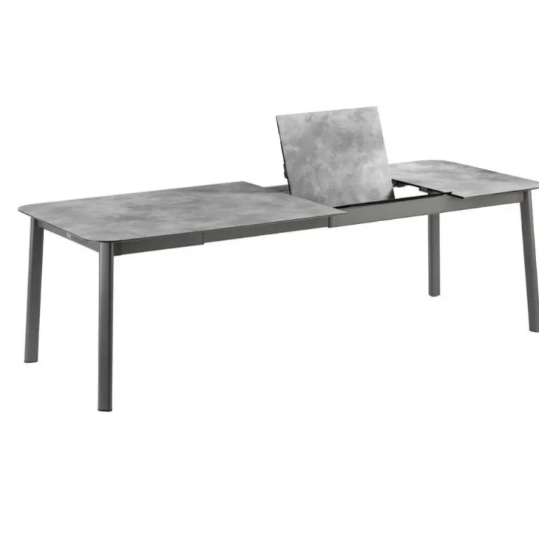 Tavolo da giardino allungabile ORON 170/205x100 cm LaFuma LFM5322 Ciment/Titane