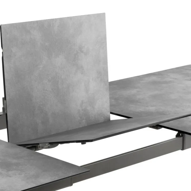 Tavolo da giardino allungabile ORON 170/205x100 cm LaFuma LFM5322 Ciment/Titane