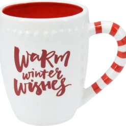 Tazza di Natale in Ceramica 11 cm. Pezzo Singolo