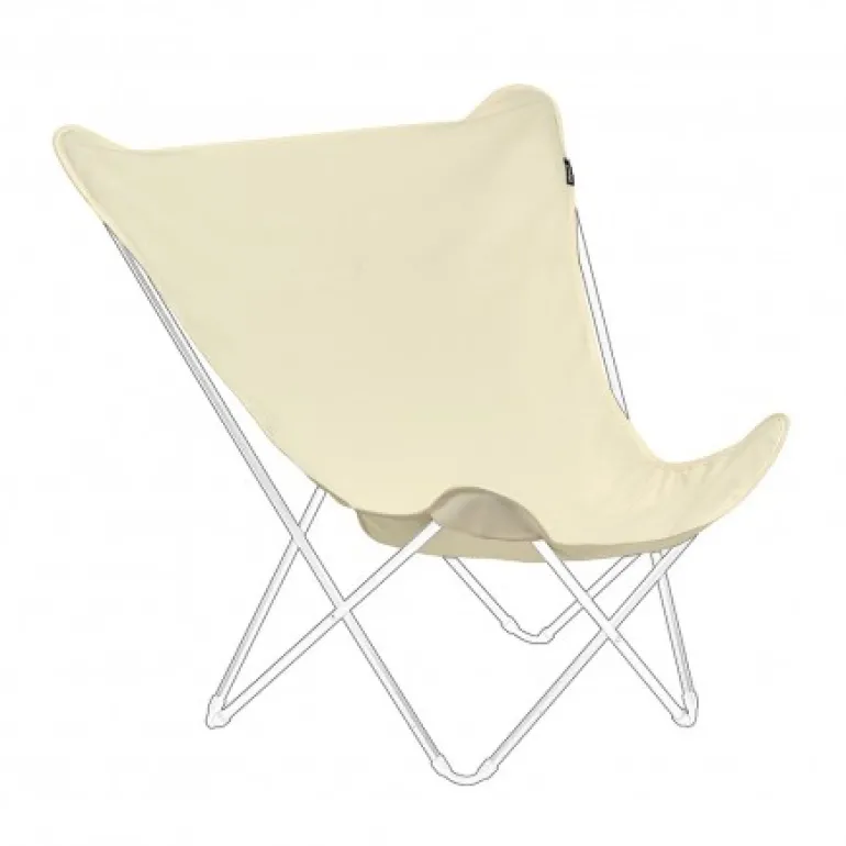 Tela di Ricambio per Poltrona Pieghevole POP UP XL LaFuma LFM5036 Ecru