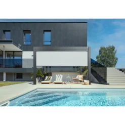 Tenda Zip a Caduta per Pergola in Metallo Biohort