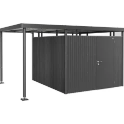 Tettoia Laterale S per Casetta in Metallo HIGHLINE Biohort