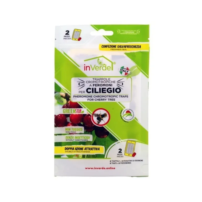 Trappola Adesive Cromotropica per Ciliegio InVerde