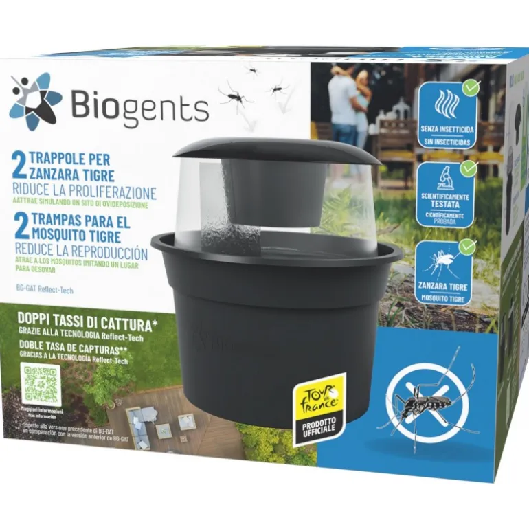 Trappola da esterno per zanzara tigre Biogents BG-GAT Reflect-tech (X2)