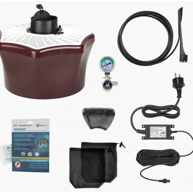 Trappola elettrica per zanzare da esterno Biogents BG-Mosquitaire CO2