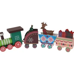 Trenino in Legno 20 cm. Pezzo Singolo