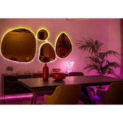 Twinkly DOTS Striscia 3 m 60 Led RGB USB BT + WiFi Cavo Trasparente