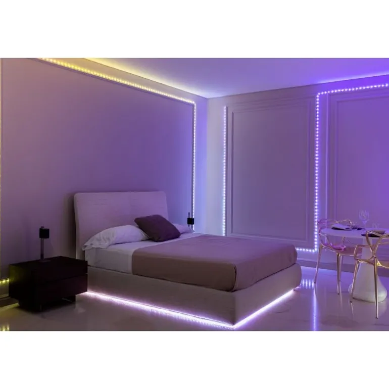 Twinkly DOTS Striscia 10 m 200 Led RGB BT + WiFi Cavo Trasparente