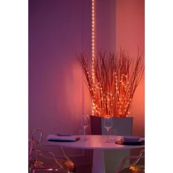 Twinkly DOTS Striscia 20 m 400 Led RGB BT + WiFi Cavo Nero