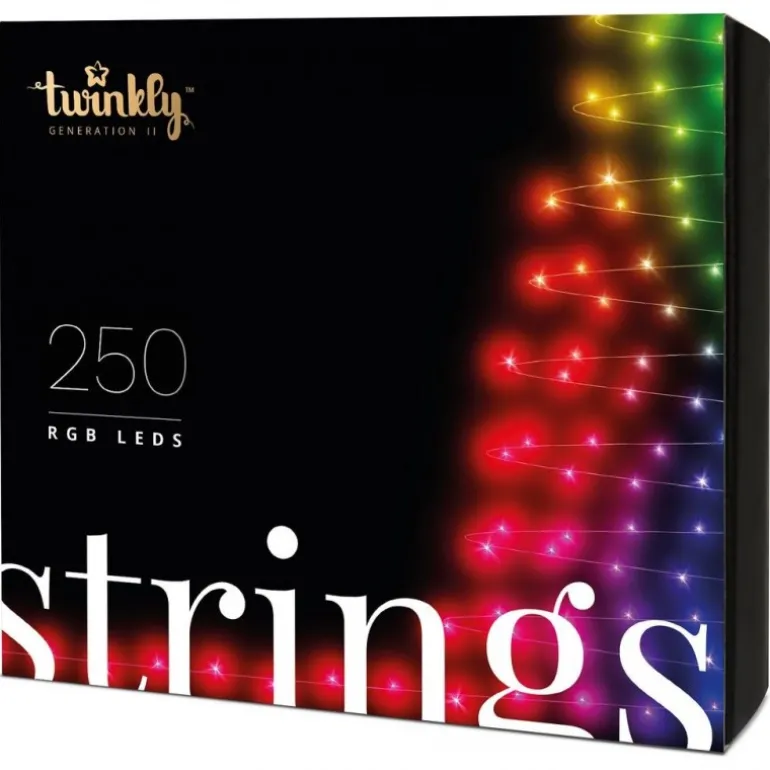 Twinkly STRINGS Luci di Natale Smart 250 Led RGB II Generazione