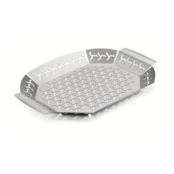 Vassoio Grande per Verdure in Acciaio Inox Weber Original Cod. 6678