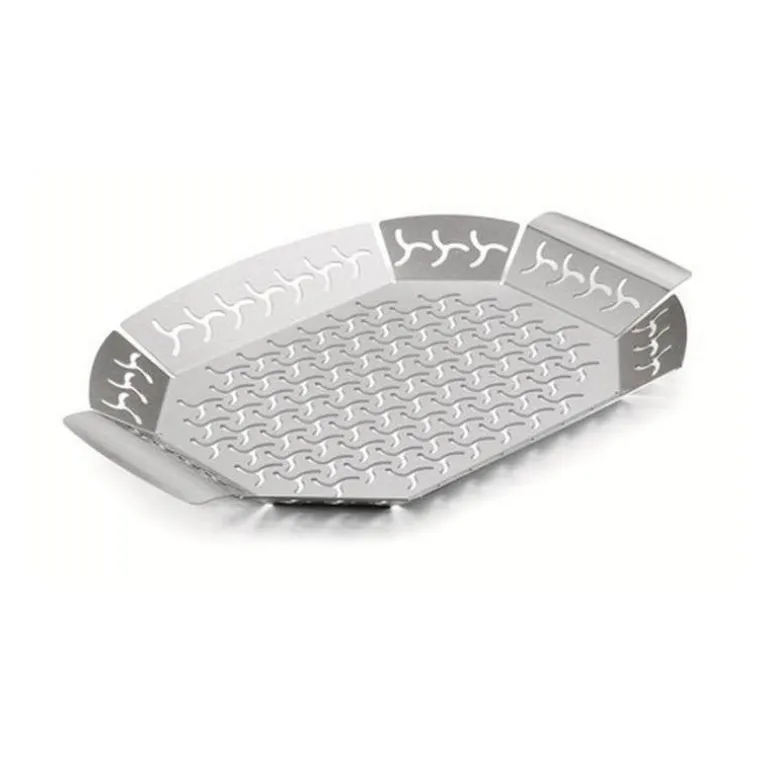 Vassoio Grande per Verdure in Acciaio Inox Weber Original Cod. 6678