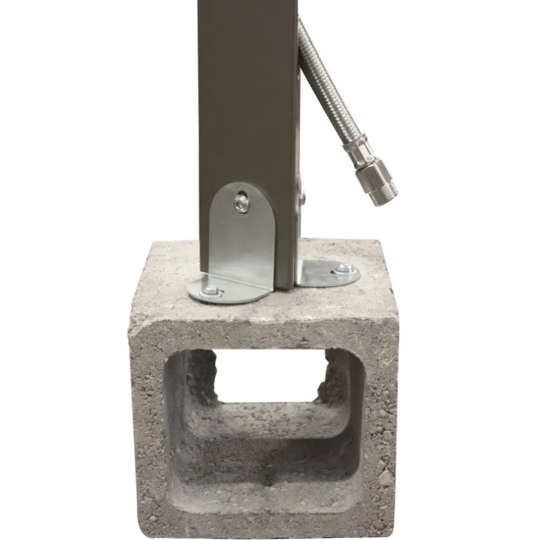 Zanchette di Fissaggio in Metallo Zincato per Fontane da Interrare Aquapoint